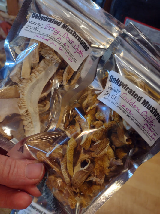 Dehydrated Mushrooms